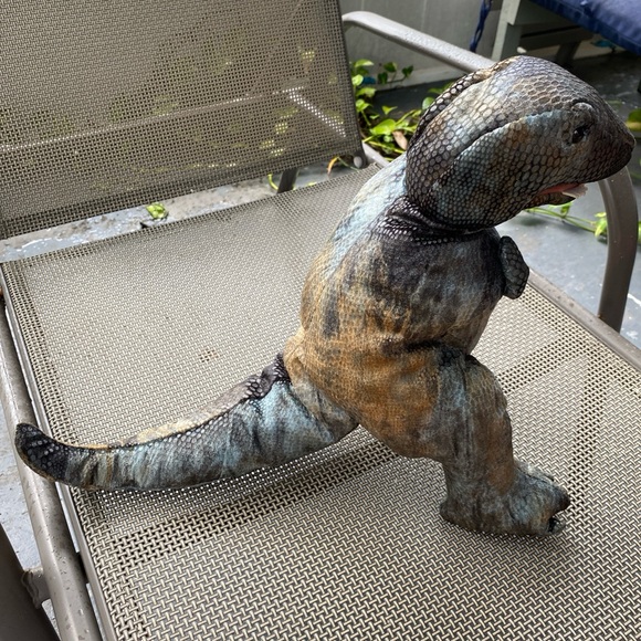 Dinosaur T-Rex plush hand puppet - Picture 2 of 9